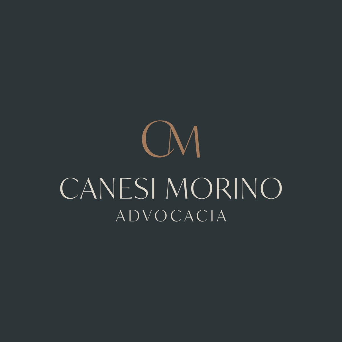 Identidade visual da Canesi Morino Advocacia